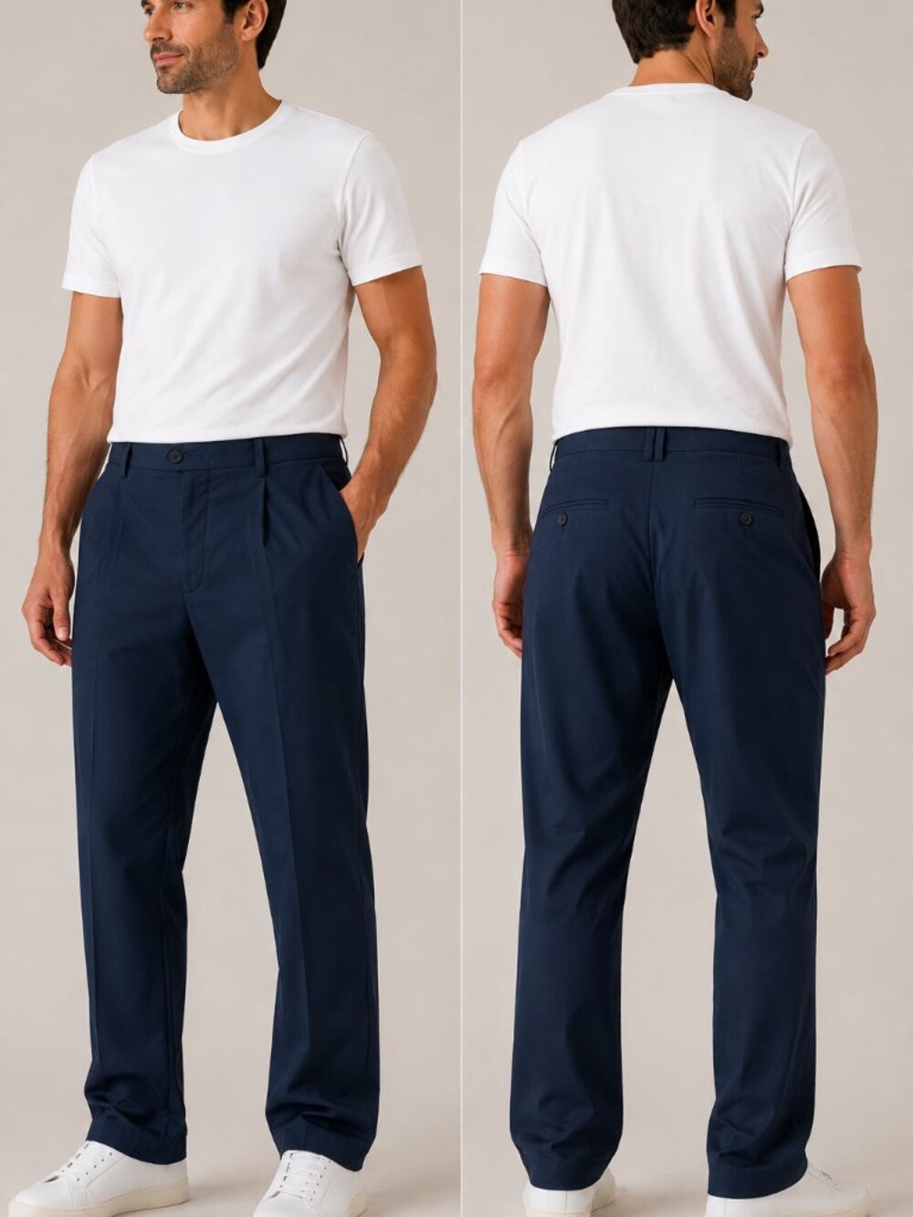 Jos. A. Bank Men's Navy Traveler Performance Dress Pants - Size 36x30 - NWT
